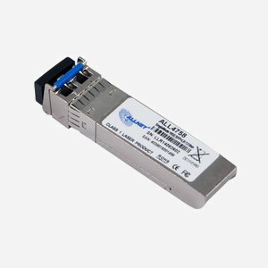 ALLNET ALL4758-INDU Module SFP+ 10Gbps Fibre Optique 1310nm, Monomode (SMF), Connecteur LC, Portée 10km, Température Industrielle -40°C à 85°C - Miniature 1