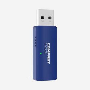 ALLNET ALL-WA0300AC Point d'accès Wi-Fi 867 Mbit/s 2.4/5 GHz Bluetooth 4.2, Sécurité WEP/WPA/WPA2, Antenne interne, Bleu, 53x17x9mm - Miniature 2
