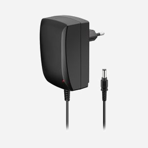 Adaptateur Secteur Universel Goobay 57292 27W Noir - Entrée 100-240V, Sortie 12V 2.3A, Protection Surcharge/Court-circuit, Câble 1.8m - Miniature 1