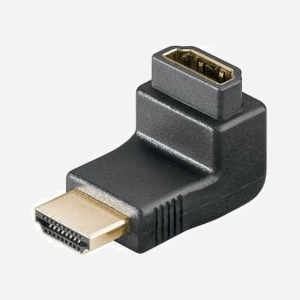 Goobay Adaptateur HDMI A 339 G : Connecteur HDMI 19pin Femelle vers Connecteur HDMI 19pin Mâle, Référence 68782