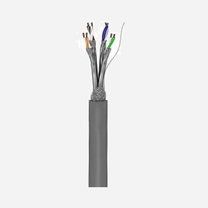 Câble Réseau Goobay 95709 Cat6 S/FTP (S-STP) 305m Gris, conducteur CCA AWG 26/7, Gaine LSZH, Fréquence 250MHz, Conditionnement Bobine - Miniature 2