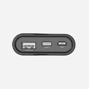 Ultron PB-7500C Batterie Externe 7500mAh Noir, 1x USB Type-A, 1x USB Type-C, Sortie 5V/2.1A, Écran Intégré, Protection Surcharge/Surtension - Miniature 2