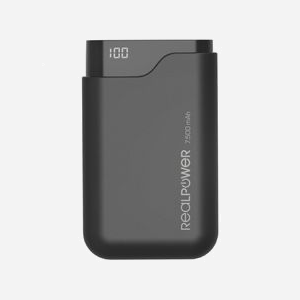 Ultron PB-7500C Batterie Externe 7500mAh Noir, 1x USB Type-A, 1x USB Type-C, Sortie 5V/2.1A, Écran Intégré, Protection Surcharge/Surtension - Miniature 3
