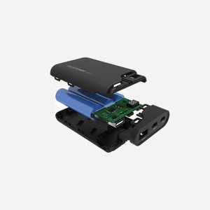 Ultron PB-7500C Batterie Externe 7500mAh Noir, 1x USB Type-A, 1x USB Type-C, Sortie 5V/2.1A, Écran Intégré, Protection Surcharge/Surtension - Miniature 5