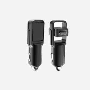 RealPower 219735 Chargeur Auto Universel 2 Ports USB 2.0 - 5V 2.4A par Port - Entrée 12-24V - Noir - Dimensions 80x25x20mm - 20g - Miniature 2