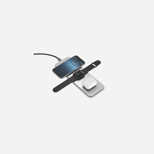 Terratec ChargeAIR All - Chargeur Universel Intérieur Aluminium - Recharge Sans Fil 10W - USB Type-C - 9V/2.5A Input - 5-9V/1.2A Output - 228x80x8mm - Miniature 2