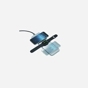 Terratec ChargeAIR All - Chargeur Universel Intérieur Aluminium - Recharge Sans Fil 10W - USB Type-C - 9V/2.5A Input - 5-9V/1.2A Output - 228x80x8mm - Miniature 3