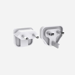 RealPower DeskCharge-65 Travel Chargeur Secteur Universel 65W Gris - 2x USB 3.2 Gen 1 Type-A, 1x USB Type-C, 9-20V, Fiches EU/UK/US incluses - Miniature 2