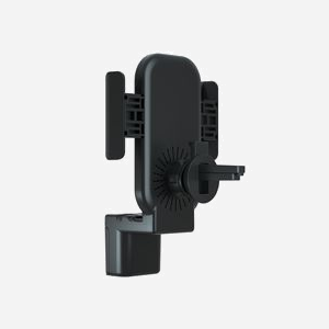 Terratec ChargeAir All Car Support Actif pour Mobile/Smartphone & Smartwatch, Charge Induction, Allume-cigare, 5-9V, Noir, 160x116x90mm - Miniature 3