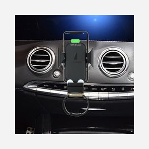 Terratec ChargeAir All Car Support Actif pour Mobile/Smartphone & Smartwatch, Charge Induction, Allume-cigare, 5-9V, Noir, 160x116x90mm - Miniature 4