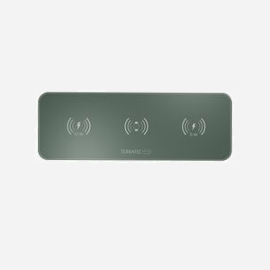 Terratec ChargeAIR All Station de Charge Intérieure 9V/1.2A Vert pour Écouteurs, Casques, Smartphones, Smartwatches, Apple Watch, AirPods, Wireless Charging - Miniature 2