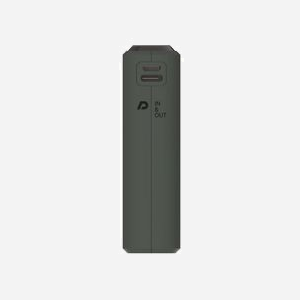 RealPower PB-10000PD+ Midnight Green, Batterie Externe 10000mAh, 2x USB-A (3A/2A), 1x USB-C (1.5A), Recharge Rapide, Vert, Compatible USB Power Delivery - Miniature 4