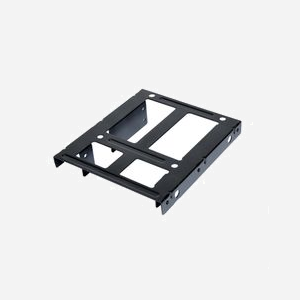Ultron 377215 Kit Support HDD/SSD 2.5"/3.5" Métal Noir (115x100x24mm) Incl. Vis - Capacité 9 disques - Miniature 2