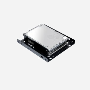 Ultron 377215 Kit Support HDD/SSD 2.5"/3.5" Métal Noir (115x100x24mm) Incl. Vis - Capacité 9 disques - Miniature 4
