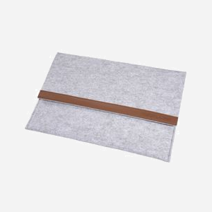 Ultron 156530 Housse Microfibre Grise 13.3" (33.8cm) Compatible Macbook, Protection Rayures, Dimensions 365x255x6mm, Poids 235g