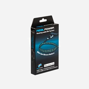 RealPower Câble USB-A vers Lightning 0.75m Noir/Vert, USB 2.0, Compatibilité Apple iPhone/iPad/iPod/iPad Pro, Certification RoHS, Poids 30g - Miniature 2