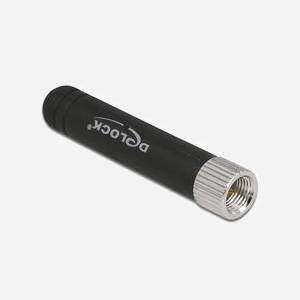 DeLOCK Antenne ISM 433 MHz SMA Mâle, Omni-directionnelle, -0.5 dBi, Noir, Intérieure, ROS 1.4, 50 Ohm, -40°C à 85°C, 8x8x47.3mm - Miniature 2