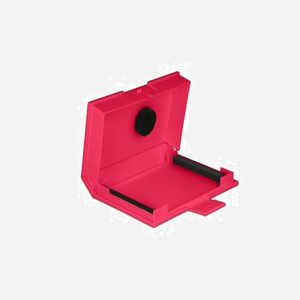 DeLOCK Boîte de Protection HDD 3.5" Rouge - Étui Plastique 112x162x31mm - Support 1 Disque Dur 3.5" - Référence 18374 - Miniature 2