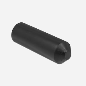 Gaine de câble thermorétractable DeLOCK 19841, noire, 2 pièces, pour protection et étanchéité des extrémités de câble. Application avec pistolet à air chaud. - Miniature 2