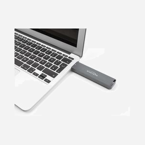 DeLOCK Boîtier Externe USB 10Gbps pour SSD M.2 NVMe/SATA (2230/42/60/80) USB Type-A Mâle - Chipset Realtek RTL9210B - Aluminium - Windows/macOS/Linux/Android - Miniature 5