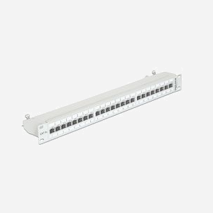 Baie de Branchements DeLOCK 43319 1U, 24 Ports RJ-45 Cat6a, Montage Rack 19", Métal Gris, ISO/IEC 11801 2.2, 483x44x109mm