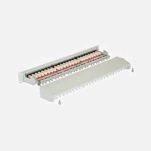 Baie de Branchements DeLOCK 43319 1U, 24 Ports RJ-45 Cat6a, Montage Rack 19", Métal Gris, ISO/IEC 11801 2.2, 483x44x109mm - Miniature 2