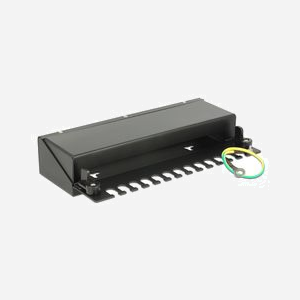 Baie de Branchements DeLOCK 43339 - 12 Ports Noire Métal 221x112.5x44.5mm - Référence Fabricant 43339 - Conditionnement Boîte - Miniature 4
