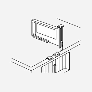 DeLOCK 47192 : Rack mobile 2.5" SATA I/II pour slot PC, compatible HDD/SSD, installation en baie 19", permutation à chaud (Hot-Swap), noir - Miniature 2