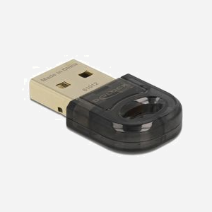 DeLOCK Adaptateur USB 2.0 Bluetooth 5.0 - Portée 200m, A2DP, 3 Mbit/s - Compatible IoT, Faible consommation - 17x30x6mm - Miniature 1