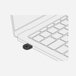 DeLOCK Adaptateur USB 2.0 Bluetooth 5.0 - Portée 200m, A2DP, 3 Mbit/s - Compatible IoT, Faible consommation - 17x30x6mm - Miniature 2