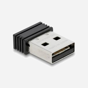 DeLOCK Clé USB 2.4 GHz pour Scanneur Code-Barres - Connecteur USB-A Femelle Droit - Dimensions 12x20x5 mm - Compatible avec 90507, 90508, 90562, 90519, 90587, 90564 - Miniature 1