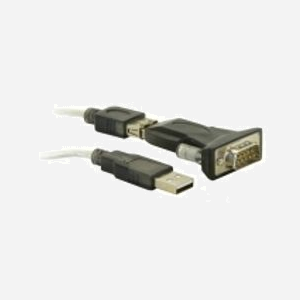 DeLOCK Adaptateur USB 2.0 vers Série DB-9 Noir, Connecteur USB Type-A, Réf. 61425 - Code SH : 84733080