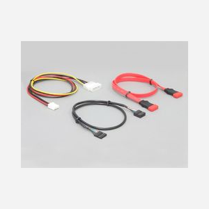 DeLOCK 63921 : Carte Adaptateur Interne eSATA via SATA, 1 Port eSATA, Connecteur Molex 4-Pin, Câbles SATA et USB inclus, Conditionnement Polybag - Miniature 3