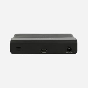 DeLOCK Hub USB 3.2 Gen 2 - 4 Ports Type-A - Interface Hôte Type-C - 10 Gbps - Alimentation Secteur 12V 2A - 92x54x19 mm - Noir - Ref. 64053 - Miniature 3