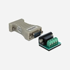 DeLOCK Convertisseur RS-232 DB9 vers RS-485 DB9, Protection ESD 15kV, Surintensité 600W, Température -25°C à 70°C, 33x63x17mm