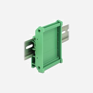 DeLOCK 66087 Support PCB Vert 500mm pour Rail DIN 15/35mm, Plastique, Plage Température -10°C à 70°C, Vis incluses, Made in China