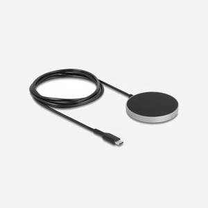 DeLOCK Chargeur Inductif 15W Noir - Plateau de Chargement sans Fil USB Compatible Smartphone/Smartwatch - 59x7x1.5mm (LxHxP) - Ref. 66467 - Miniature 2