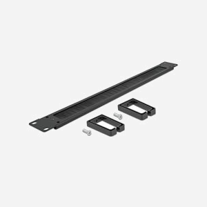 DeLOCK 66486 : Panneau de Gestion de Câbles 1U 19" avec Crochets et Brosses Anti-Poussière - Métal/Nylon - 48,3cm Profondeur - Noir - Miniature 3