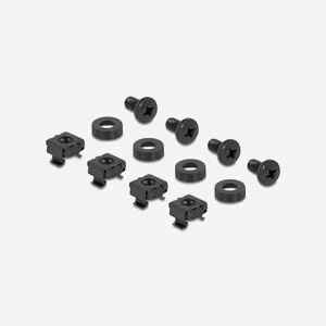 DeLOCK Panneau de Distribution Keystone 10" 1U Métal Noir 10 Ports pour Modules Keystone Standard Largeur 44mm Profondeur 254mm avec Kit de Montage - Miniature 3