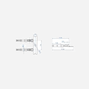 DeLOCK Contacts à Sertir D-Sub Femelle - Acier Inoxydable - AWG 20/24 - Placage Or - Température -40°C à 105°C - Sachet de 40 Pièces - Miniature 2