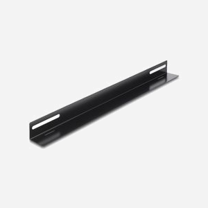 DeLOCK Équerre de Montage 19" 450mm x 40mm Métal Noir - Fixation Composants Réseau - Kit de 2 Unités - Référence 66868 - Miniature 1