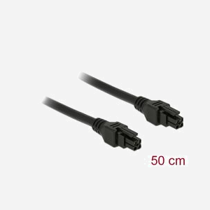 Câble d'alimentation interne DeLOCK 85374 - 0.5m - Connecteur Micro-Fit 3.0 4-pin mâle vers Micro-Fit 3.0 4-pin mâle