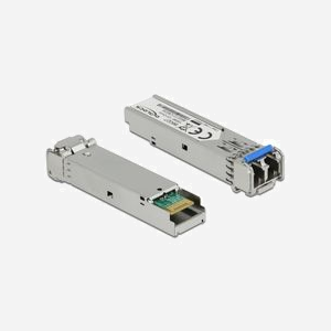 DeLOCK Module SFP 100Base-FX MM 1310 nm DDM, Interface Fibre Optique LC, 100 Mbit/s, Distance 20km, Câble 50/125µm et 62.5/125µm - Miniature 1