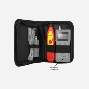 Testeur de câbles DeLOCK 86109 - Connecteur 3,5 mm - Indication audio - Alimentation 9V - Dimensions 46x218x29 mm - Rouge et Jaune - Miniature 2