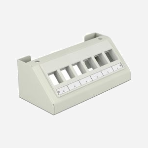 DeLOCK 86218 Baie de Branchements 6 ports Gris 65x49x130mm - Code SH: 85371098
