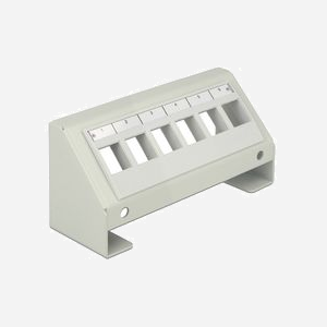DeLOCK 86218 Baie de Branchements 6 ports Gris 65x49x130mm - Code SH: 85371098 - Miniature 3