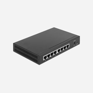 DeLOCK Commutateur 2.5 Gigabit Ethernet 8 ports RJ45 NBASE-T, Full Duplex, contrôle de flux IEEE 802.3x, Référence 87782 - Miniature 1