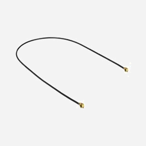 Câble Coaxial DeLOCK 89609, 0.3m, Type 1.13, MHF (I-PEX) vers MHF (I-PEX), Impédance 50 Ohm, Gaine 1.13mm, Connecteurs Noir/Or - Miniature 2