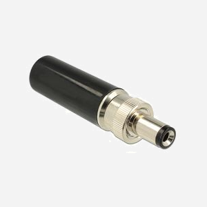 Connecteur DC DeLOCK 89913 Noir/Nickel 18V 2A, contacts Nickelés, Ø extérieur 1.06cm, Longueur 39.5mm, conditionnement sachet individuel