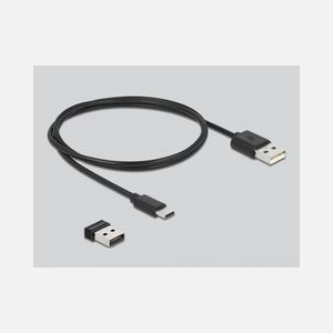DeLOCK Scanner Code-barres 1D/2D CMOS 1280x800 Bluetooth 4.1 & 2.4GHz, Portée 150m, USB, Batterie 1800mAh, Mémoire 16Mo, Noir/Orange - Miniature 4